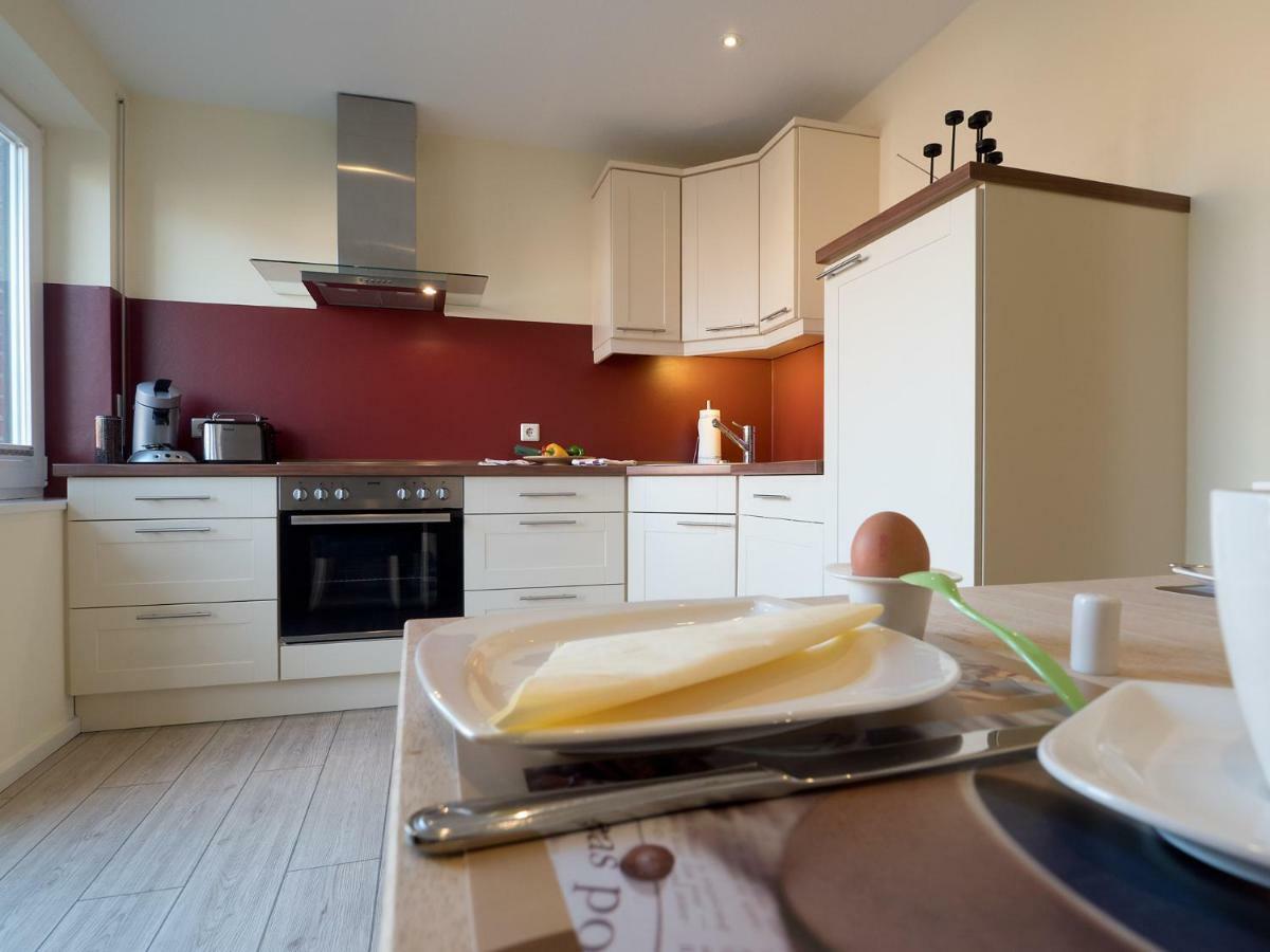 Ferienwohnung Strandstrasse 10, Buesum Extérieur photo